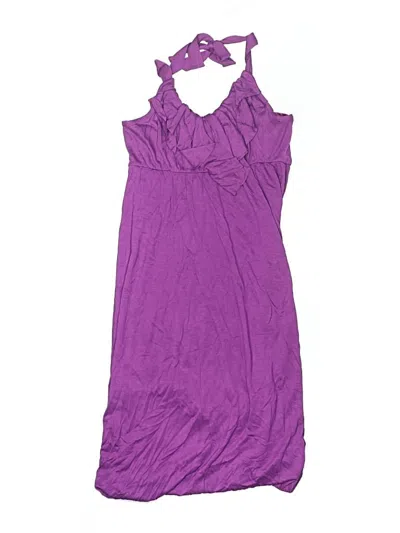Pre-owned Epic Threads Kids' Dress In Purple