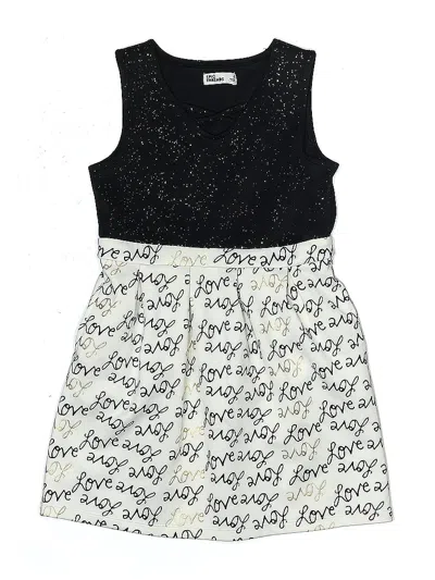 Pre-owned Epic Threads Kids' Dress In Silver