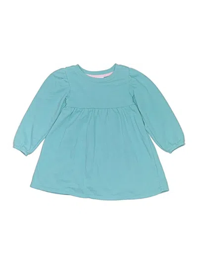 Pre-owned Epic Threads Kids' Dress In Teal