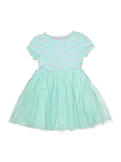 Pre-owned Epic Threads Kids' Dress In Teal