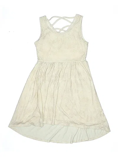 Pre-owned Epic Threads Kids' Dress In White