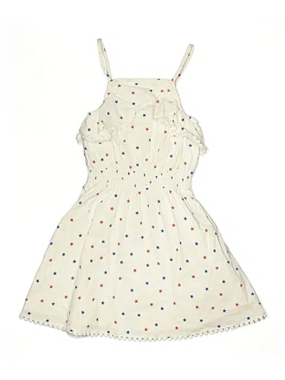 Pre-owned Epic Threads Kids' Dress In White