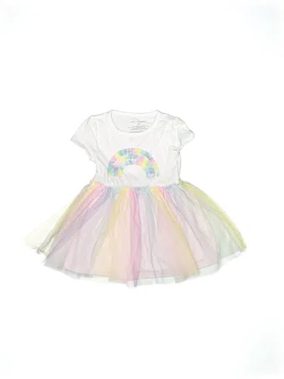 Pre-owned Epic Threads Kids' Dress In White