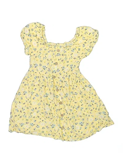 Pre-owned Epic Threads Kids' Dress In Yellow
