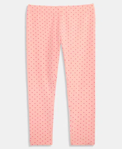 Epic Threads Babies' Girls' 12m-5t Dot-print Leggings, Macy's Exclusive In Pink