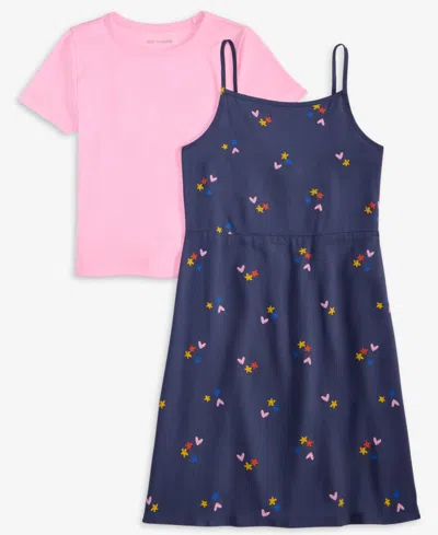 Epic Threads Kids' Girls 5-20 2-pc. Ditsy Star-print Dress & T-shirt Set, Macy's Exclusive In Multi