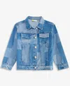 Epic Threads Girls 5-20 Cotton Patchwork Denim Trucker Jacket, Macy's Exclusive
