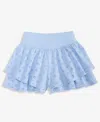 Epic Threads Girls' 5-20 Eyelet Butterfly Shorts, Macy's Exclusive In Blue