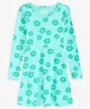 Epic Threads Girls 5-20 Floral Print Long-sleeve Dress, Macy's Exclusive In Green