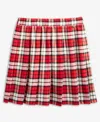 Epic Threads Girls 5-20 Pleated Plaid Skirt, Macy's Exclusive In Red