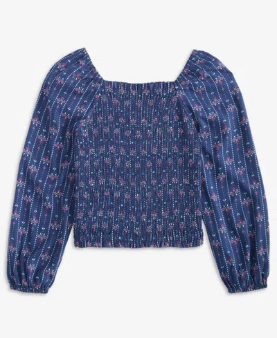 Epic Threads Kids' Girls 5-20 Square Neck Top In Blue
