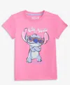 Epic Threads Girls 5-20 Stitch Cute But Wild Short-sleeve T-shirt, Macy's Exclusive In Pink