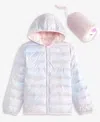Epic Threads Girls 5-20 Unicorn Packable Long-sleeve Jacket, Macy's Exclusive In Silver