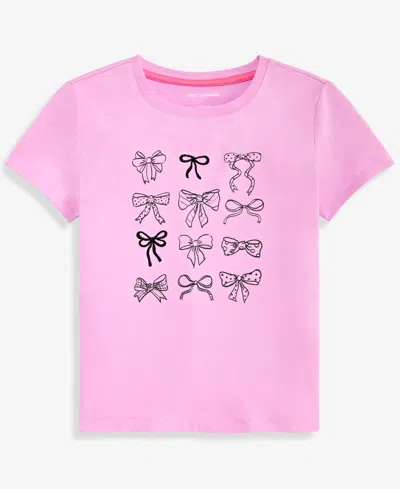 Epic Threads Kids' Girls' 5-20 Bows Short-sleeve T-shirt, Macy's Exclusive