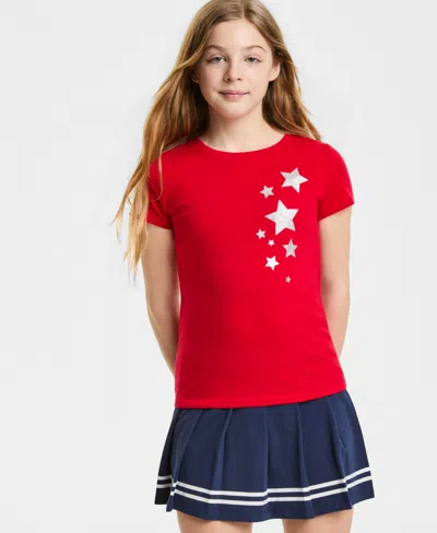 Epic Threads Kids' Girls' 5-20 Stars T-shirt, Macy's Exclusive In Red