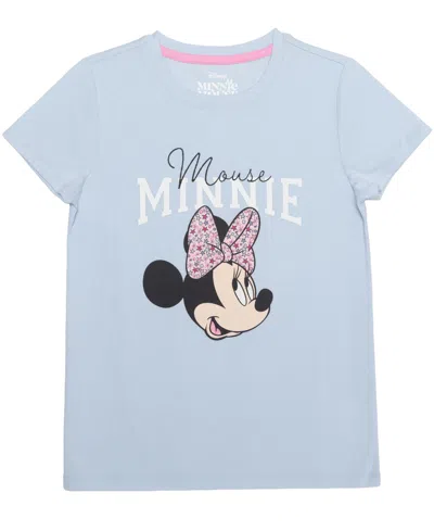 Epic Threads Kids' Girls' 7-16 Minnie Bow Graphic T-shirt, Macy's Exclusive In Blue