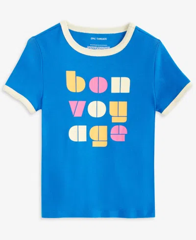 Epic Threads Kids' Girls Bon Voyage Baby T-shirt