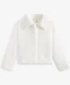 Epic Threads Girls Faux-fur Jacket, Created For Macy's In Angel White