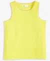 Epic Threads Girls Solid Picot Edge Tank Top, Exclusively At Macy's
