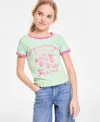 Epic Threads Girls Strawberry Fields Baby Tee, Exclusively At Macy's In Green Ash