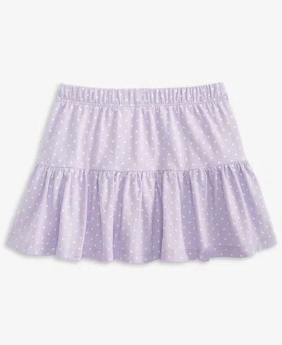 Epic Threads Kids' Girls' Toddler 12m-5t Dot-print Scooter Skirt, Macy's Exclusive In Purple