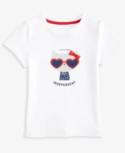 Epic Threads Kids' Girls' Toddler 12m-5t Little Miss Independent T-shirt, Macy's Exclusive In White