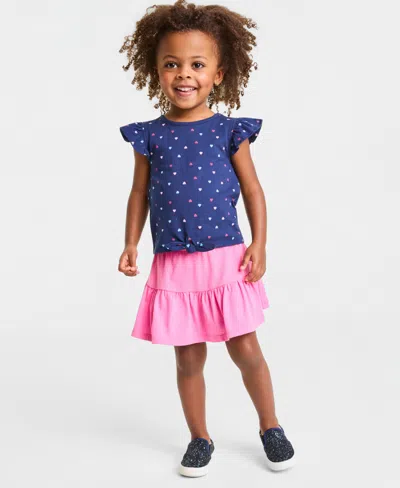 Epic Threads Kids' Girls' Toddler 12m-5t Solid Scooter Skirt, Macy's Exclusive In Pink