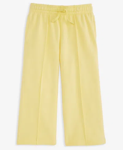 Epic Threads Babies' Girls' Toddler 12m-5t Solid Sweatpants, Macy's Exclusive In Yellow