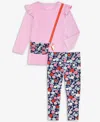 Epic Threads Girls Toddler 2t-4t 2-pc. Purse-graphic T-shirt & Leggings Set, Macy's Exclusive In Multi