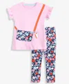 Epic Threads Girls Toddler 2t-4t 2-piece T-shirt And Leggings Set In Multi