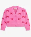Epic Threads Girls Toddler 2t-4t Bows Cardigan, Macy's Exclusive In Pink