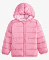 Epic Threads Girls Toddler 2t-4t Floral-print Puffer Jacket, Macy's Exclusive In Pink