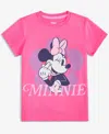 Epic Threads Girls Toddler 2t-4t Flower Minnie Short-sleeve T-shirt, Macy's Exclusive In Pink