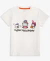 Epic Threads Girls Toddler 2t-4t Happy Halloween Hello Kitty Short-sleeve T-shirt, Macy's Exclusive In White