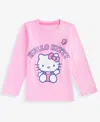 Epic Threads Girls Toddler 2t-4t Hello Kitty Long-sleeve T-shirt, Macy's Exclusive In Pink