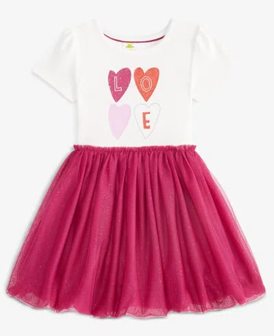 Epic Threads Babies' Girls Toddler 2t-4t Love Tutu Bubble Dress In Multi