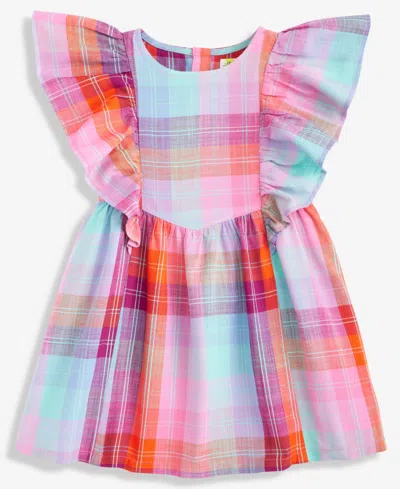 Epic Threads Babies' Girls Toddler 2t-4t Plaid Dress, Macy's Exclusive In Multi