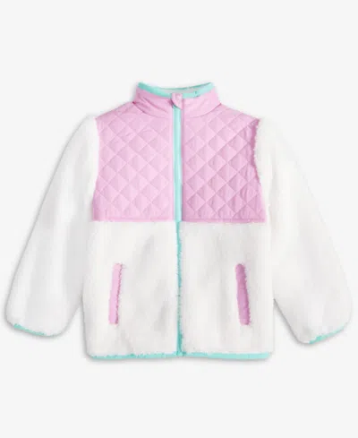 Epic Threads Babies' Girls Toddler 2t-4t Quilted Long-sleeves Jacket, Macy's Exclusive In White