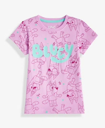 Epic Threads Babies' Girls Toddler 2t-4t Short-sleeve Bluey-print T-shirt, Macy's Exclusive