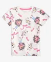 Epic Threads Girls Toddler 2t-4t Short-sleeve Gabby Printed T-shirt, Macy's Exclusive In White