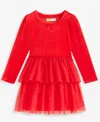 Epic Threads Girls Toddler 2t-4t Tiered-skirt Tutu Dress, Macy's Exclusive In Red
