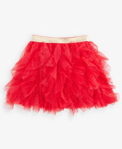 Epic Threads Babies' Girls Toddler 2t-4t Ruffled Tutu Skirt, Macy's Exclusive In Red