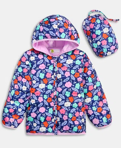 Epic Threads Babies' Girls Toddler 2t-4t Unicorn Packable Jacket, Macy's Exclusive In Multi
