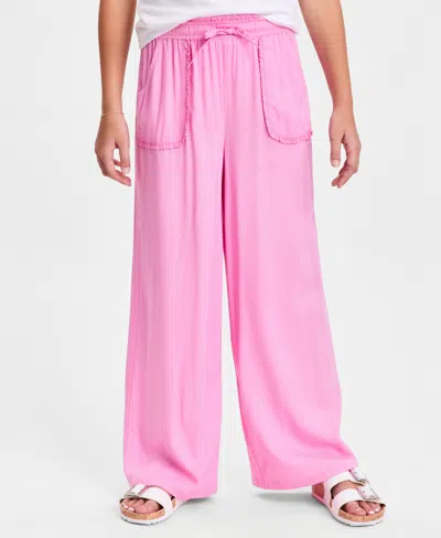 Epic Threads Kids' Girls' Xs-xl Ruffled Wide-leg Pants, Macy's Exclusive In Pink