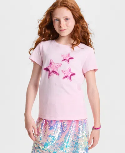 Epic Threads Kids' Girls' Xs-xl Chrome Stars T-shirt, Macy's Exclusive In Pink