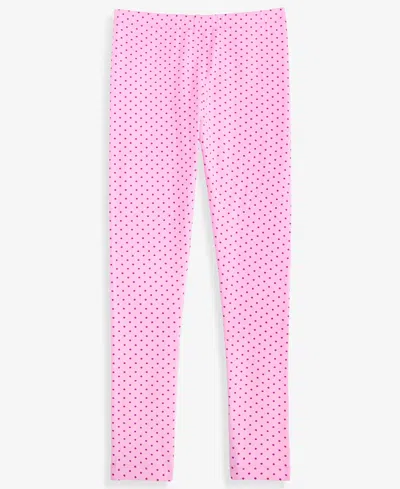 Epic Threads Kids' Girls' Xs-xl Dot-print Leggings, Macy's Exclusive In Purple