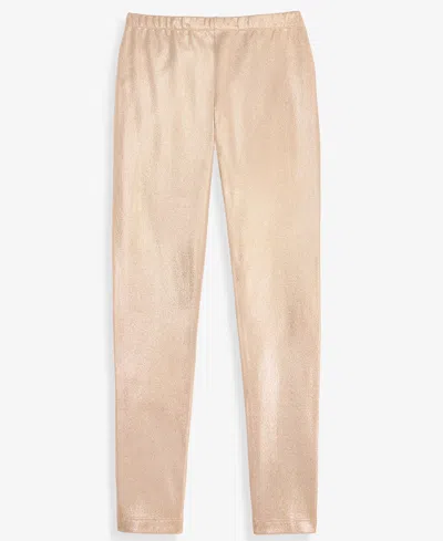 Epic Threads Girls' Xs-xl Foil Leggings, Macy's Exclusive In Gold