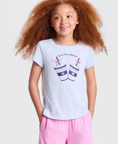 Epic Threads Kids' Girls' Xs-xl Girl Breakfast T-shirt, Macy's Exclusive In White