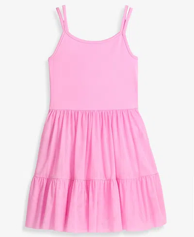 Epic Threads Kids' Girls' Xs-xl Mesh-skirt Athletic Dress, Macy's Exclusive In Pink