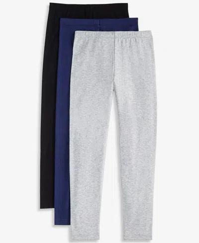 Epic Threads Kids' Girls' (xs-xl) Solid Leggings, 3 Pack, Macy's Exclusive In Multi